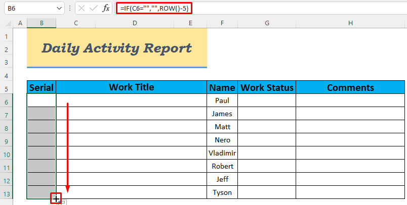 How To Make Daily Activity Report In Excel (5 Easy Examples)