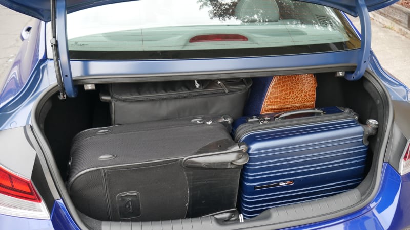 Hyundai Elantra Luggage Test | How Big Is The Trunk? - Autoblog