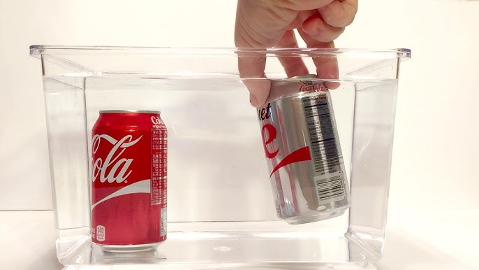 Why Does A Can Of Diet Cola Float While A Can Of Regular Cola Sinks?