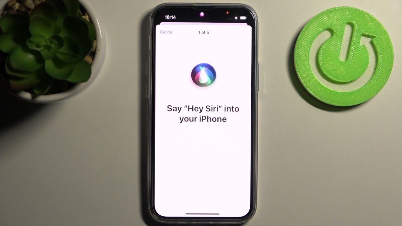 How To Turn On Hey Siri On Iphone 13 Mini - Set Up Siri On Apple - Youtube